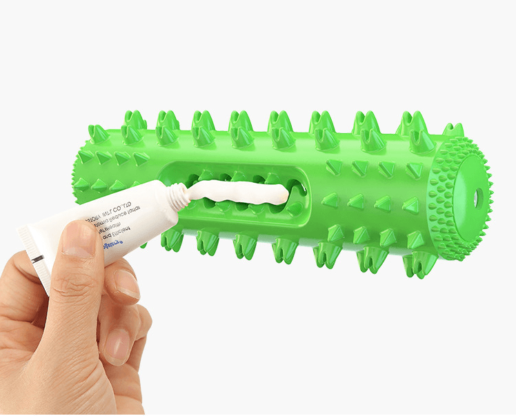Pet Dental Delight: Interactive Dog Toothbrush And Teething Toy-2