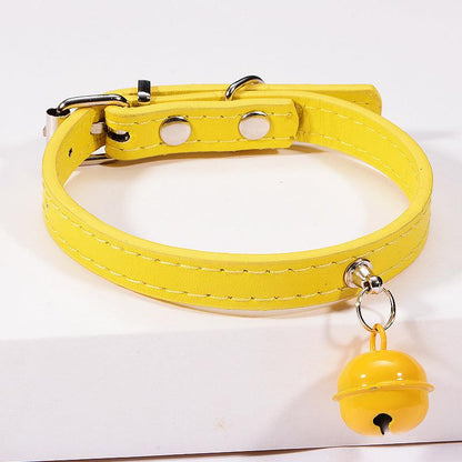 Stylish Pet Bell Collar With Colorful Traction For Cats And Dogs-12