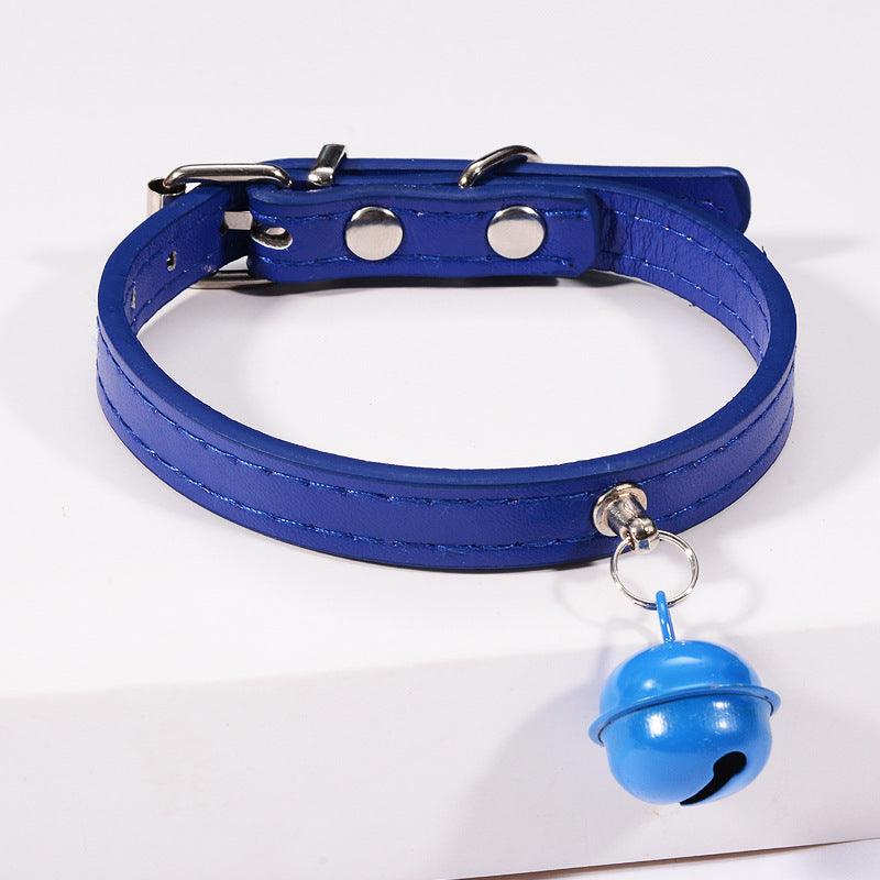 Stylish Pet Bell Collar With Colorful Traction For Cats And Dogs-7