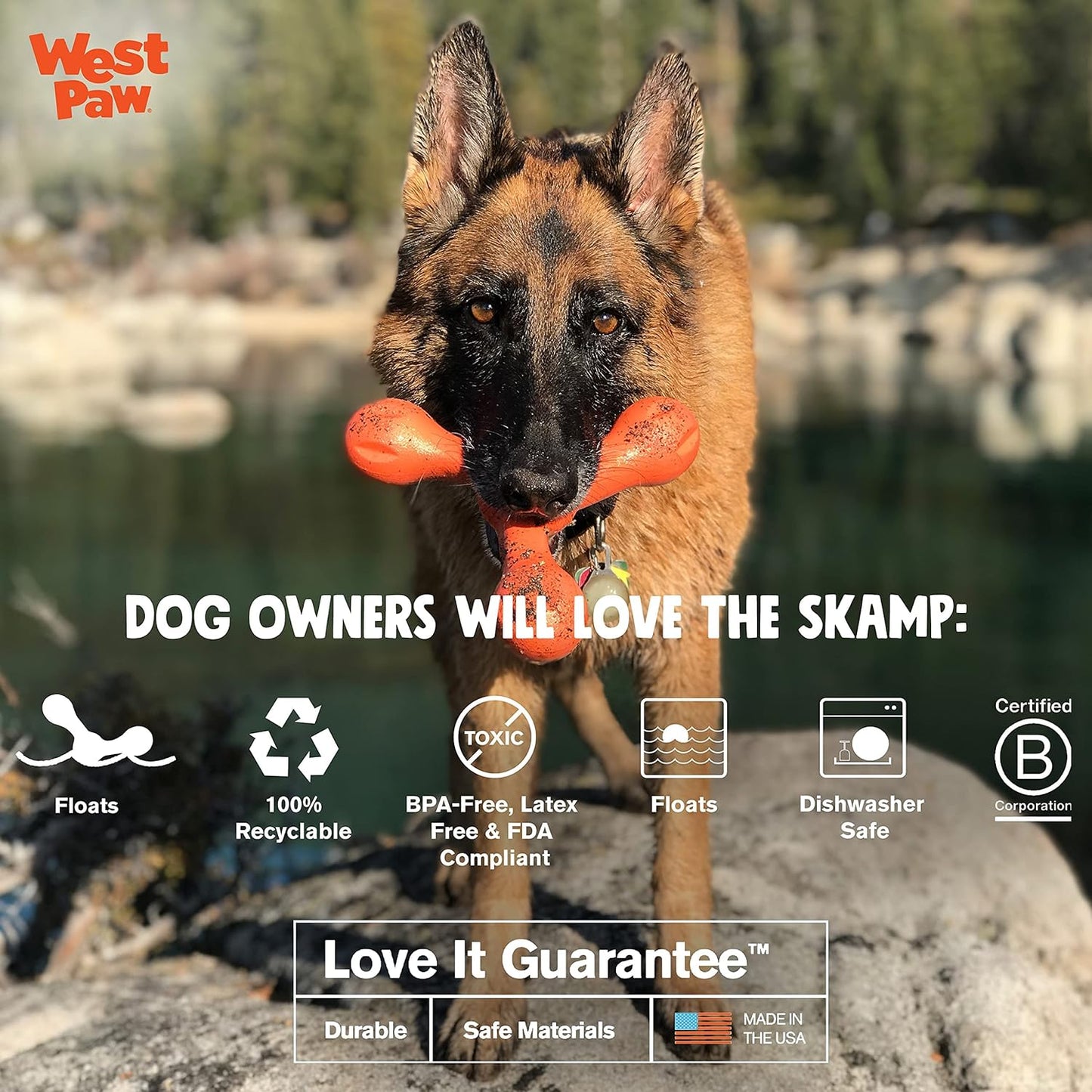 Skamp Fetch Large Assorted Dog Chew Toy - Perfect for Playtime Fun!