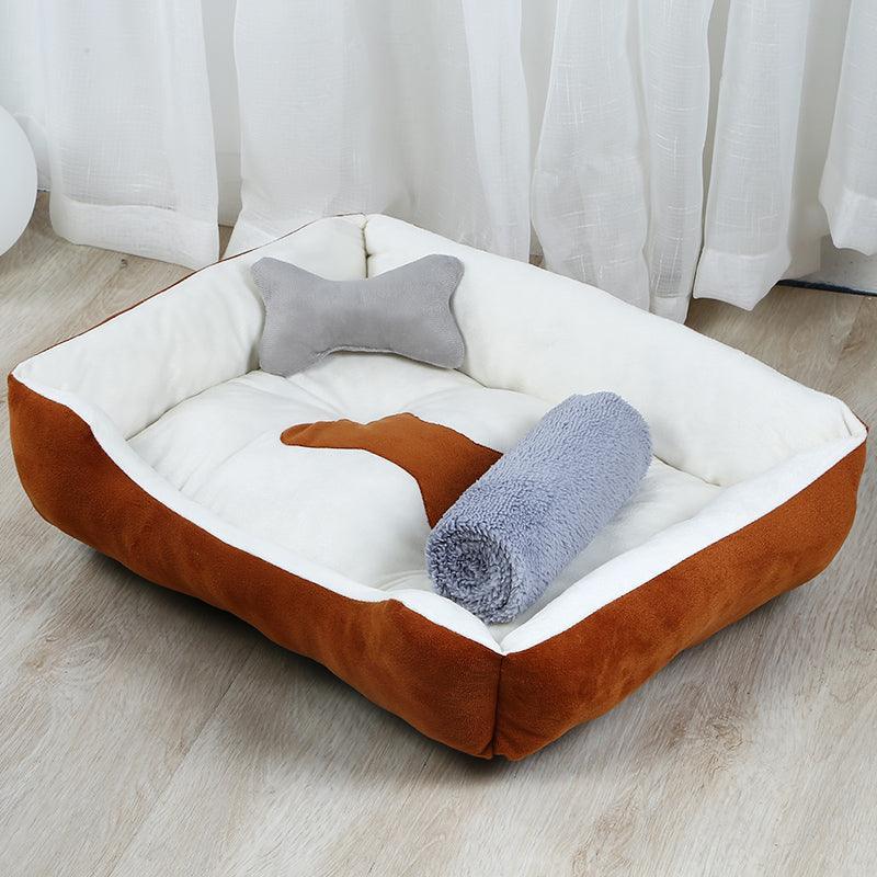 Cozy Retreat Large Dog Bed-0