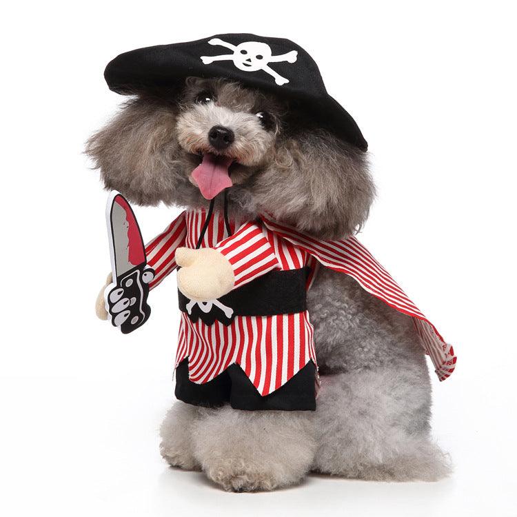 Funny Cosplay Pet Costume Set: Cute Cartoon Dog Outfit For Halloween And Christmas Dress-Up-7
